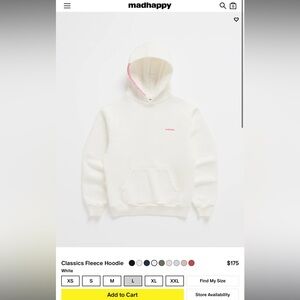 Madhappy Classics fleece hoodie